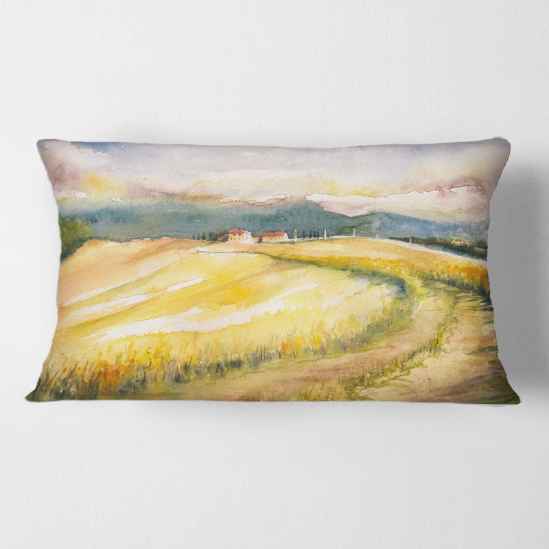 Coussin décoratif champêtre