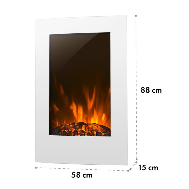 Klarstein 58cm W White Electric Stove