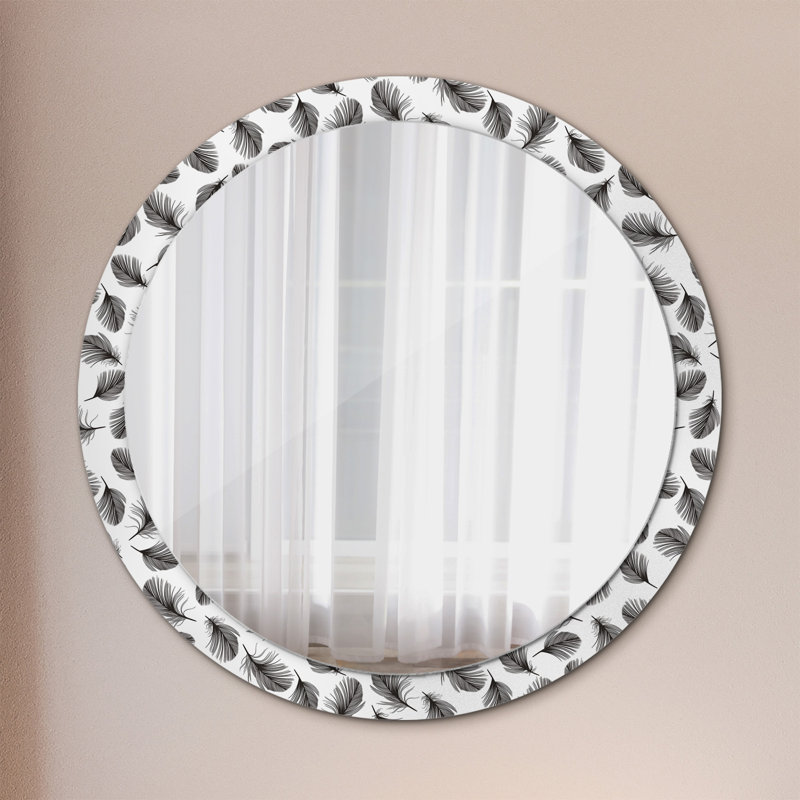 Huldar Glass Flat Wall Mirror