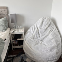 Comfort Research Big Joe Large Teardrop Foam Filled Bean Bag Chair