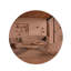 Miroir moderne moderne écologique de 27,6 po x 27,6 po x 0,9 po | 100% panneau de fibres à densité moyenne avec finition bronze et or | La conception murale, parfaite pour la décoration contemporaine et le style novateur, ajoute de l'élégance à n'importe quelle pièce-90149787