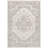 Oriental Charcoal/Light Beige Area Rug-914630640