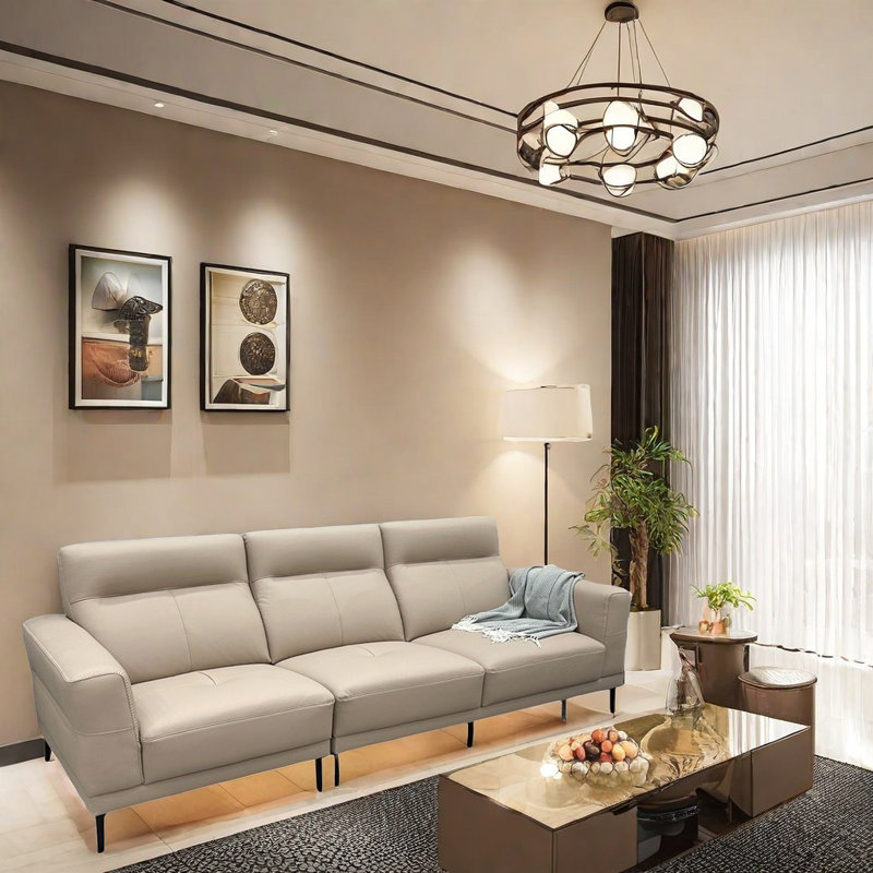 Canapé moderne simple beige