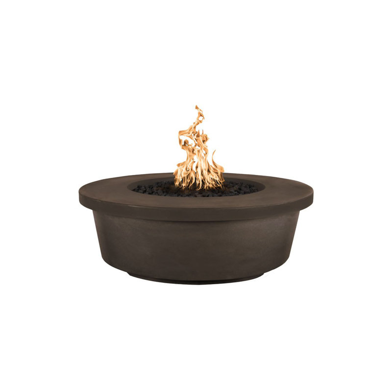 Tempe Concrete Fire Pit, Chocolate, Propane