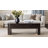 Kaybri Filipo Modern 46.5"W Fluted Solid Wood OAK Coffee Table with Storage-118565608