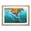 Coast of Santander in Austria - Picture Frame Graphic Art Print-55684743-55684741