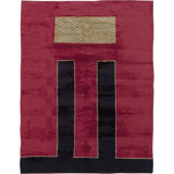 Vintage One-of-a-Kind Rectangle 6'4" X 8'7" Area Rug