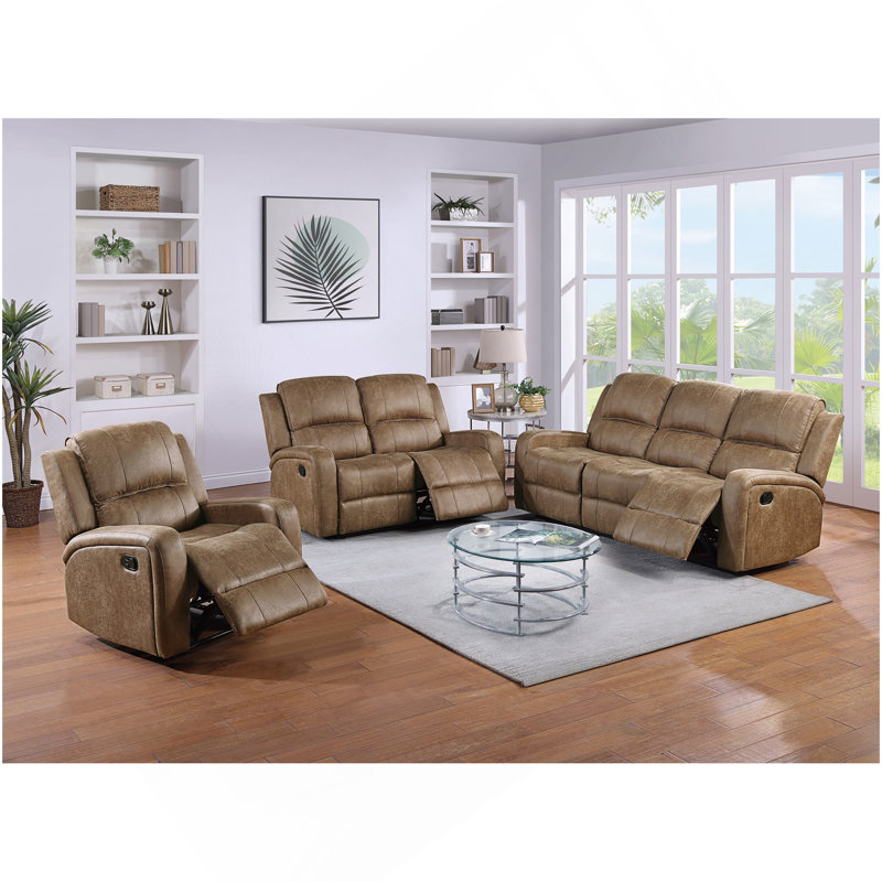 Fauteuil inclinable simple, Châtaigne