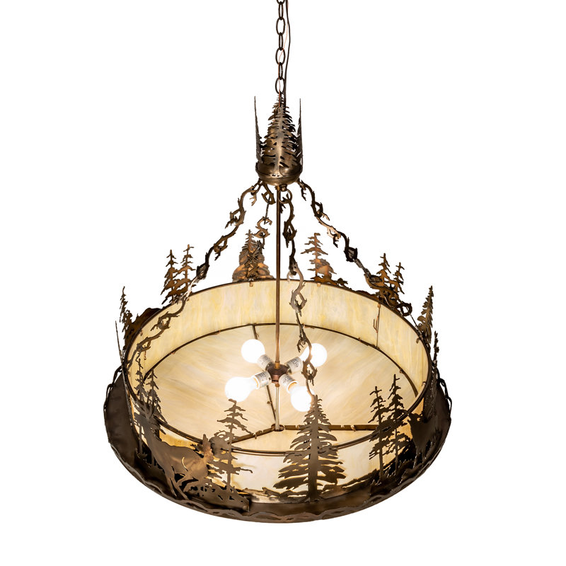 Rustic Lodge 4 - Light Pendant