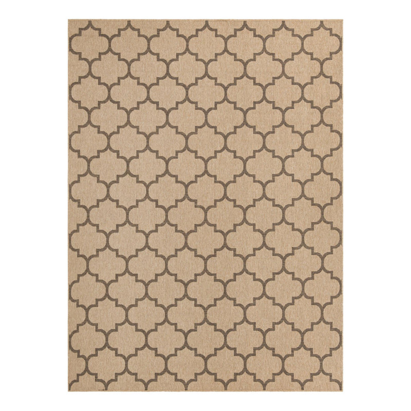 Selda   Geometric Indoor Rug, Rectangle 9'2" x 12'