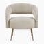 Fauteuil d'appoint 27,5 po Candide Modern Glam-1690656006