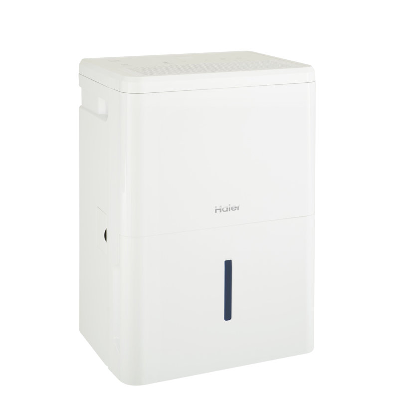 Haier White Portable Energy Star Dehumidifier with Humidistat