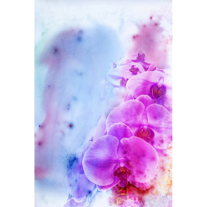 Abstract Watercolour Background. - Wrapped Canvas Print, 46cm H x 30cm W x 3.8cm D