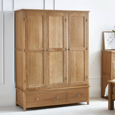 + Manufactured Lily Door Cram Wardrobe 2 Solid Wood Manor
