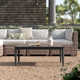 Limetta 43'' Wood Outdoor Coffee Table