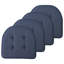 Coussin de chaise d'intérieur uni antidérapant en forme de U-2038951073-2038951101