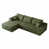 Tissu vert est en rupture de stock
