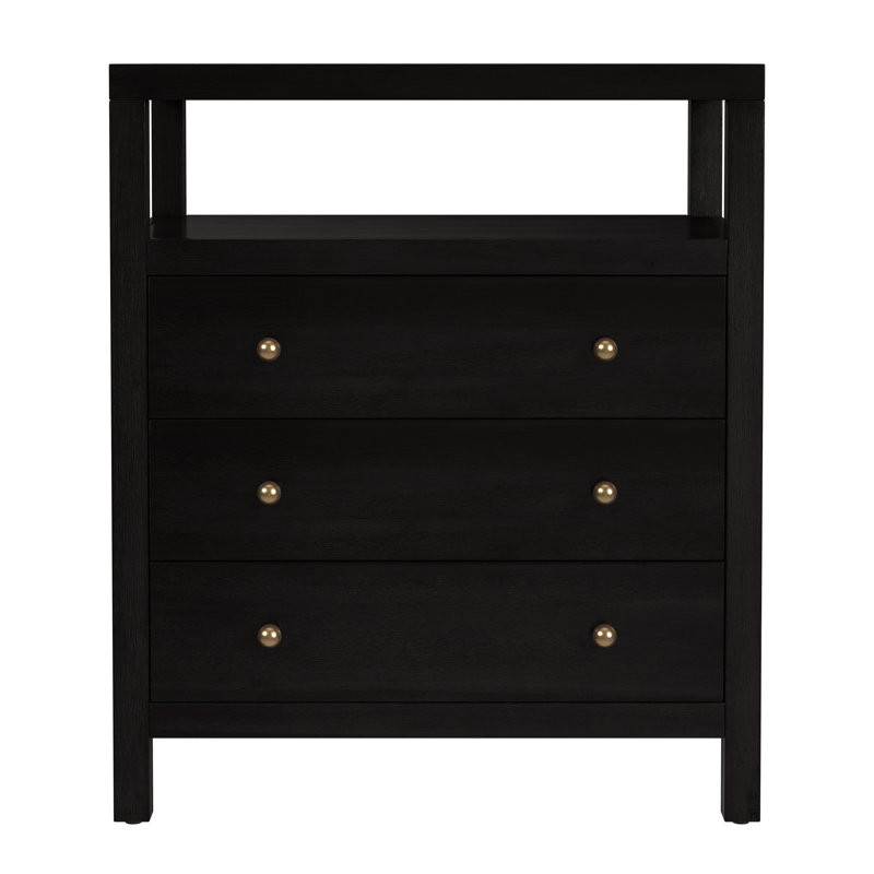 Celine 27" 3-Drawer Nightstand | Stylish Bedroom Storage