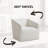 Nice Modern Upholstered Barrel Armchair, 360° Swivel-840522058