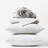 Organic Crinkled Percale 100% Cotton Percale Sheet Set-27425006-27425013