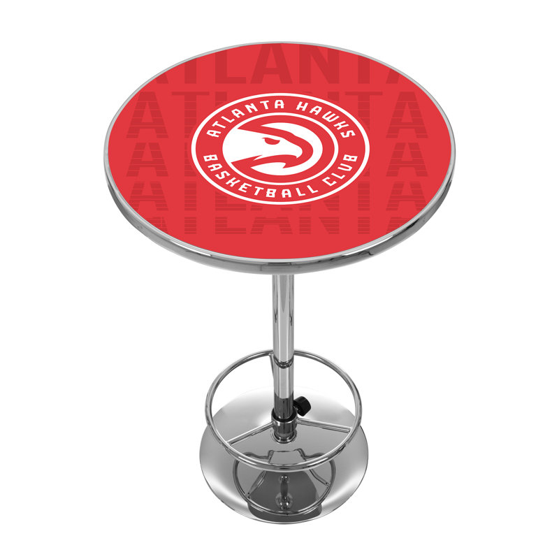Table de bar avec repose-pieds NBA City, Hawks d'Atlanta