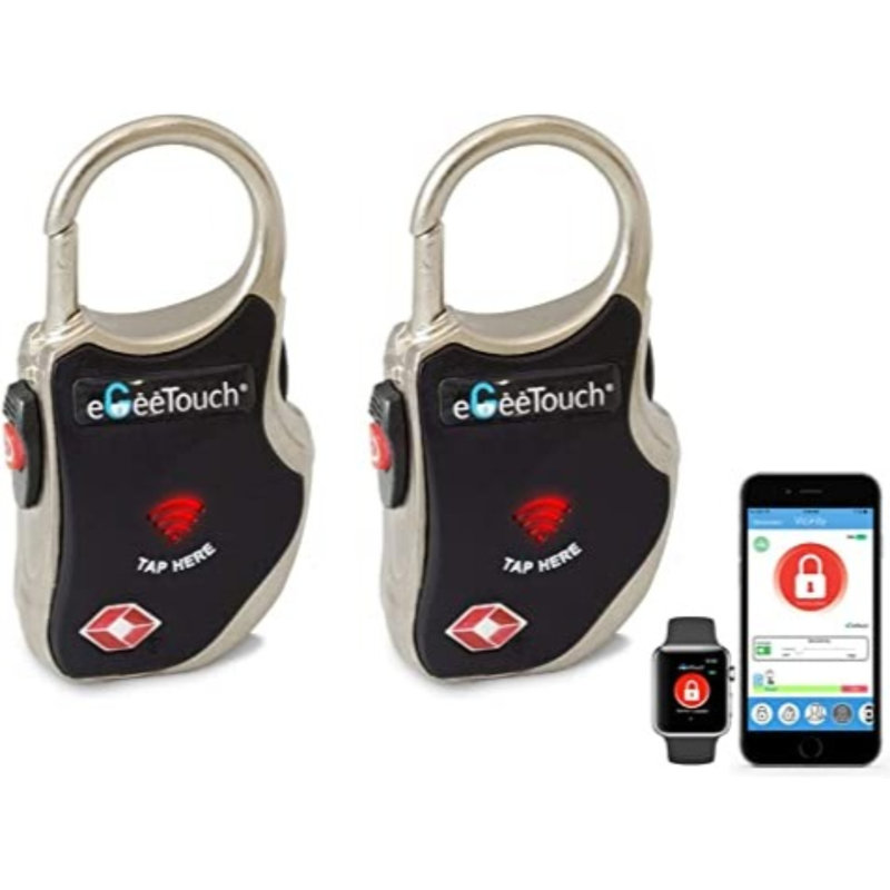 EGeeTouch Padlocks, Black