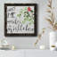 «Mistletoe», art textuel sur toile-659472015-659472006