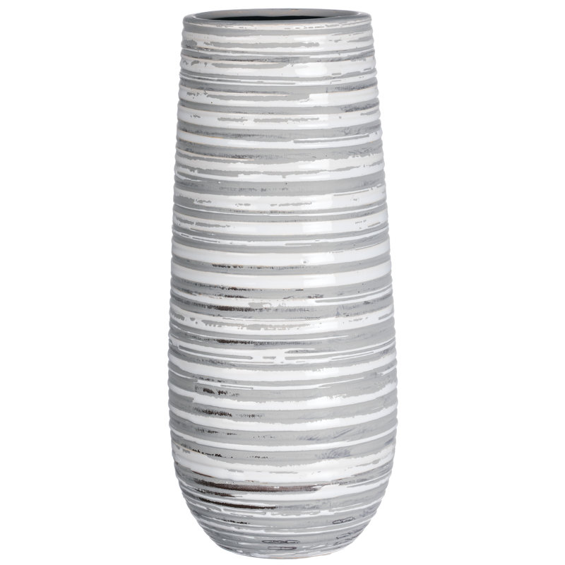 Vase de table à rayures Bevan