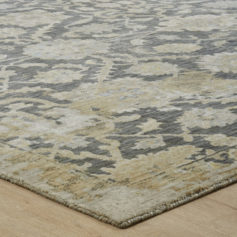 Wool Area Rug, Rectangle 7'6" x 9'6"