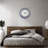 Glass Wall Clock