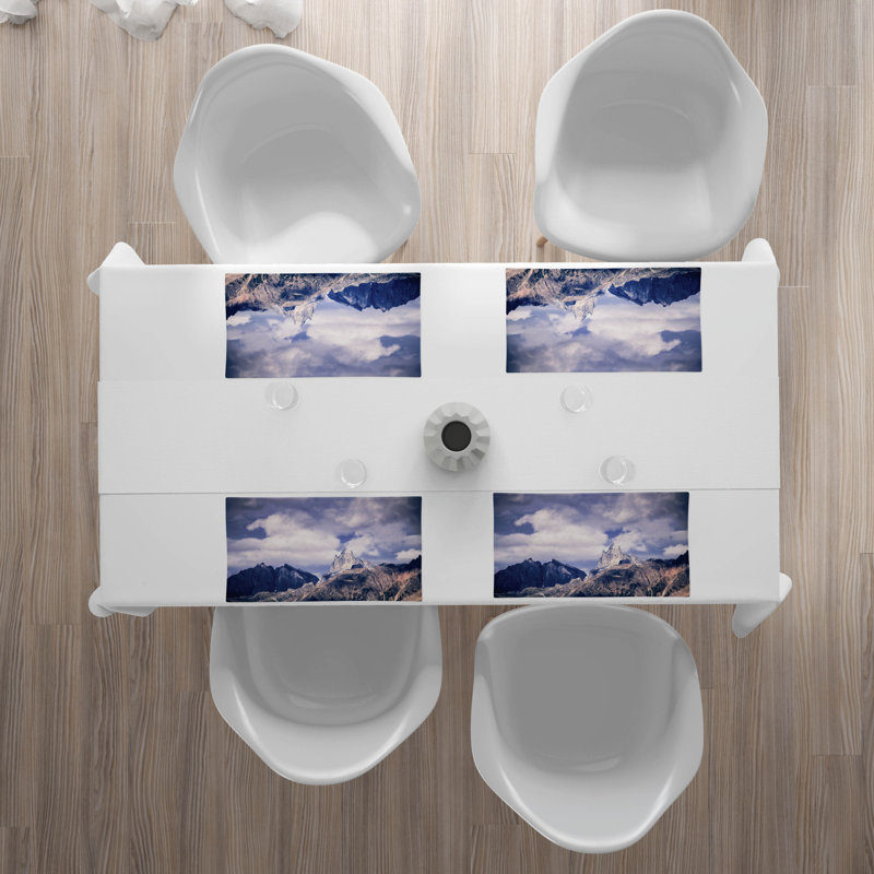 Polyester Abstract Rectangle Placemat