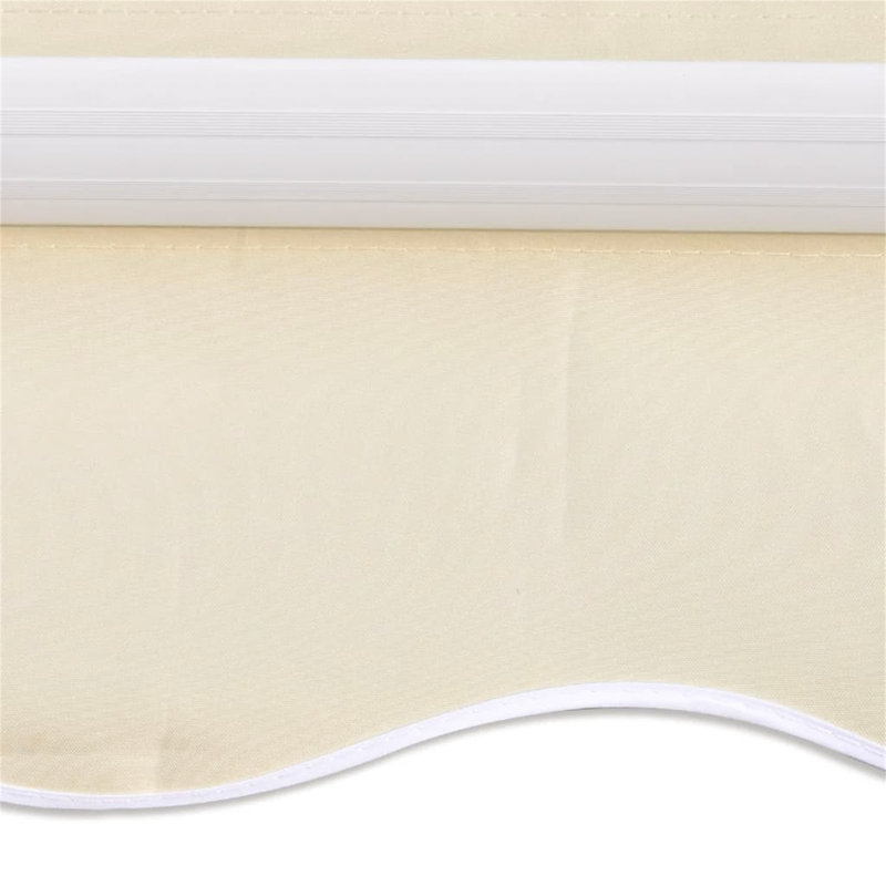 Dakota Fields Retractable Patio Awning, Cream