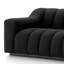 Sofa Kelly L Boucle Black - Left