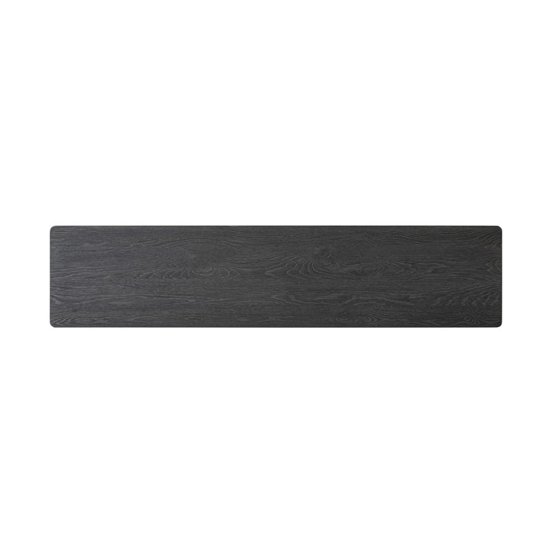 Therman Console Table-Rustic Black