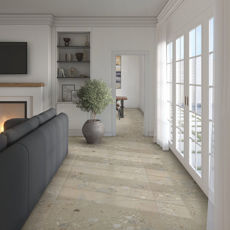 Carrelage 24 x 48 Daltile Sand and Stone (2 pièces par carton) (15,54 pieds carrés par carton), Toundra