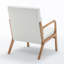 Chaise décorative en bois de style médiéval avec accoudoirs-1601423510
