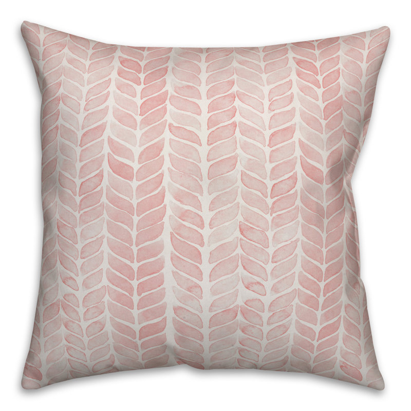 Geometric Throw Pillow, 16" x 16"