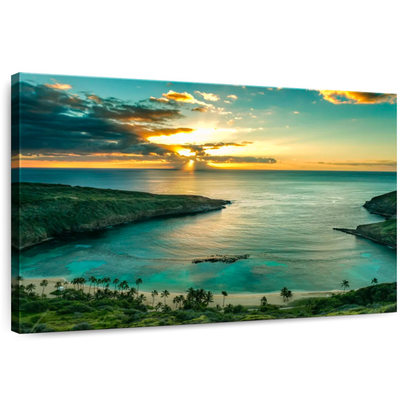 Gillard Hanauma Bay Sunrise, 34" H x 51" W