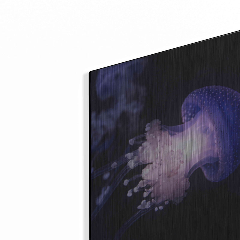 «Underwater Mushroom» par Luxe Metal Portfolio, H 16 po x l 12 po 