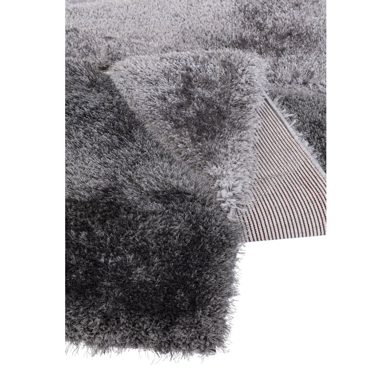 Todi Rug Carpet Runner Mat Geometric Machine Tufted Shag Indoor / Outdoor Area Rug, Rectangle 2'7" x 5'