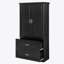 Grande armoire de rangement pour salle de bain-2040828290