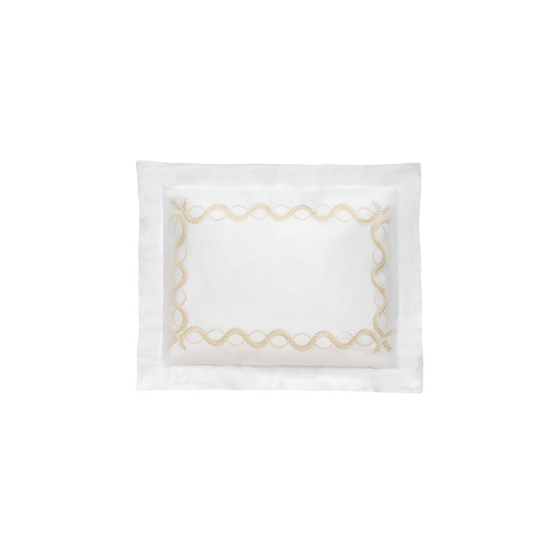 Diana Embroidery By DEA Cotton Pillow Sham, Standard