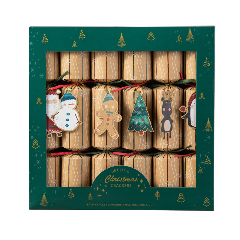 Ensemble de 6 pièces de table de fête de Noël pour Noël