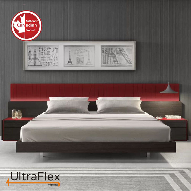 UltraFlex Prestige- Hybrid Orthopedic Heavy Duty Pocket Hdcoil Spring, Mattress (Made in Canada), Queen