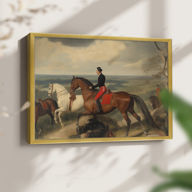 Série abstraite nautique - CC - reproduction encadrée, H 22 po x l 28 po