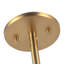 Bolla 28-in Black dimmable LED Chandelier-722567927