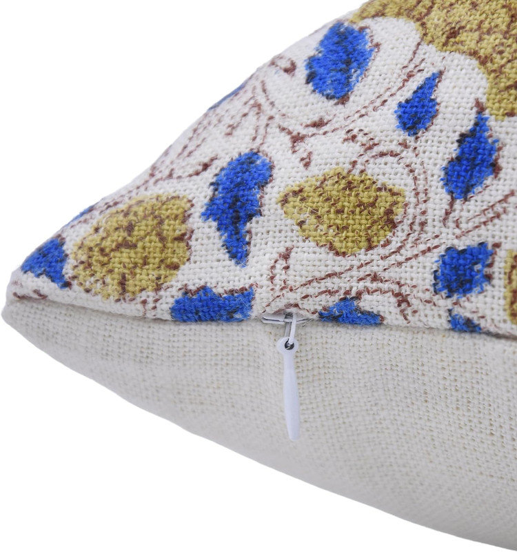 Linen Lumbar Indoor/Outdoor Pillow Cover, 14" x 20"