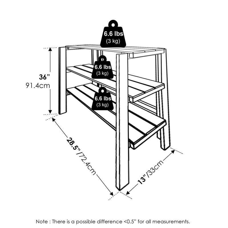 Présentoir d'extérieur polyvalent sans pied Shanda