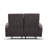 Aldah 58.5" Square Arm Reclining Sofa-1609922027