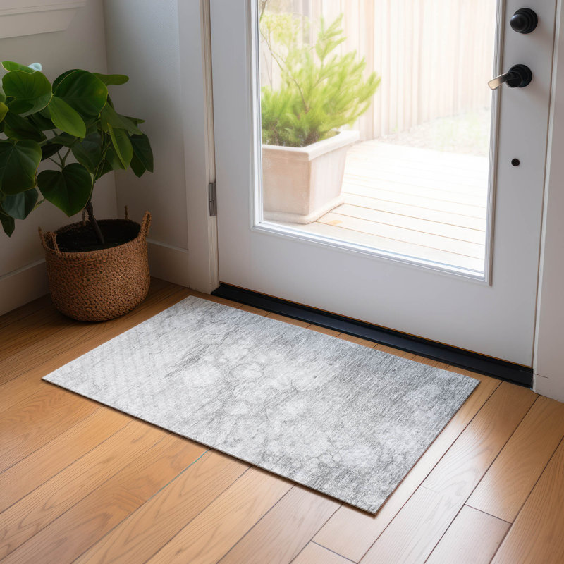 Tapis intérieur / extérieur Remeka, Rectangle 1 pi 8 po x 2 pi 6 po